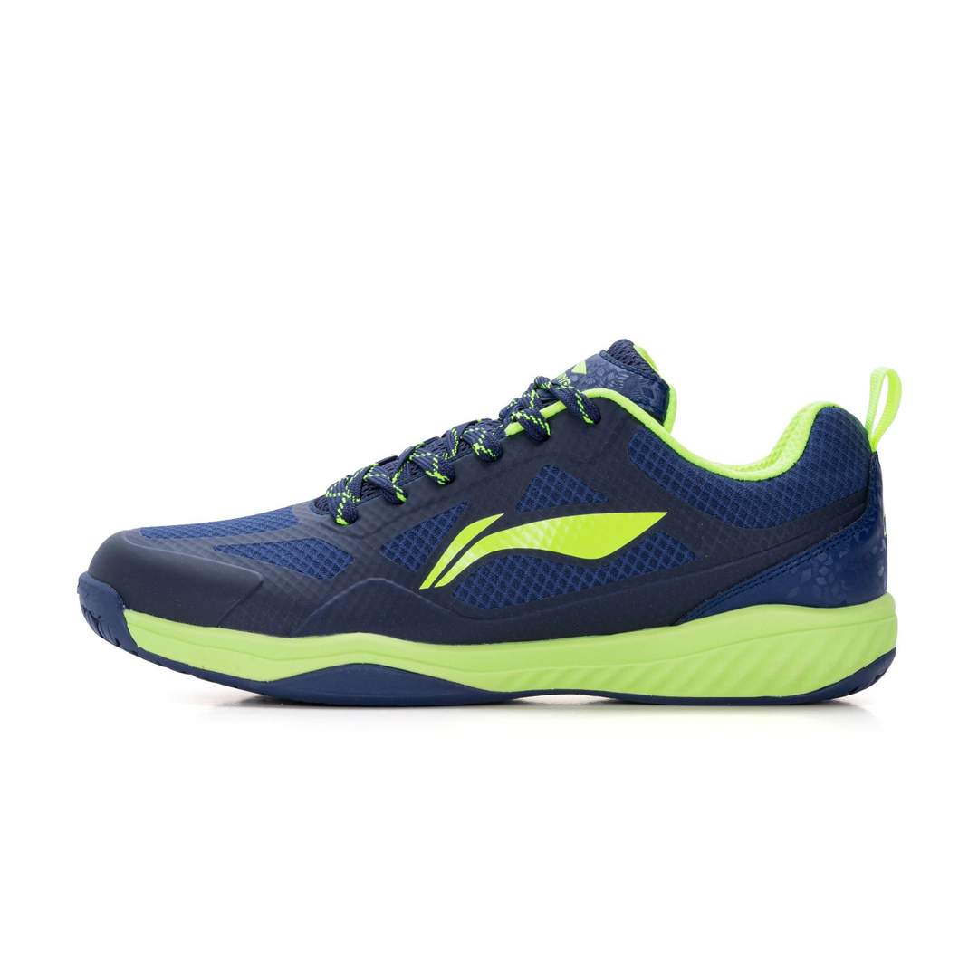 Li-Ning Ultra Pro Badminton Shoe-Navy/lime