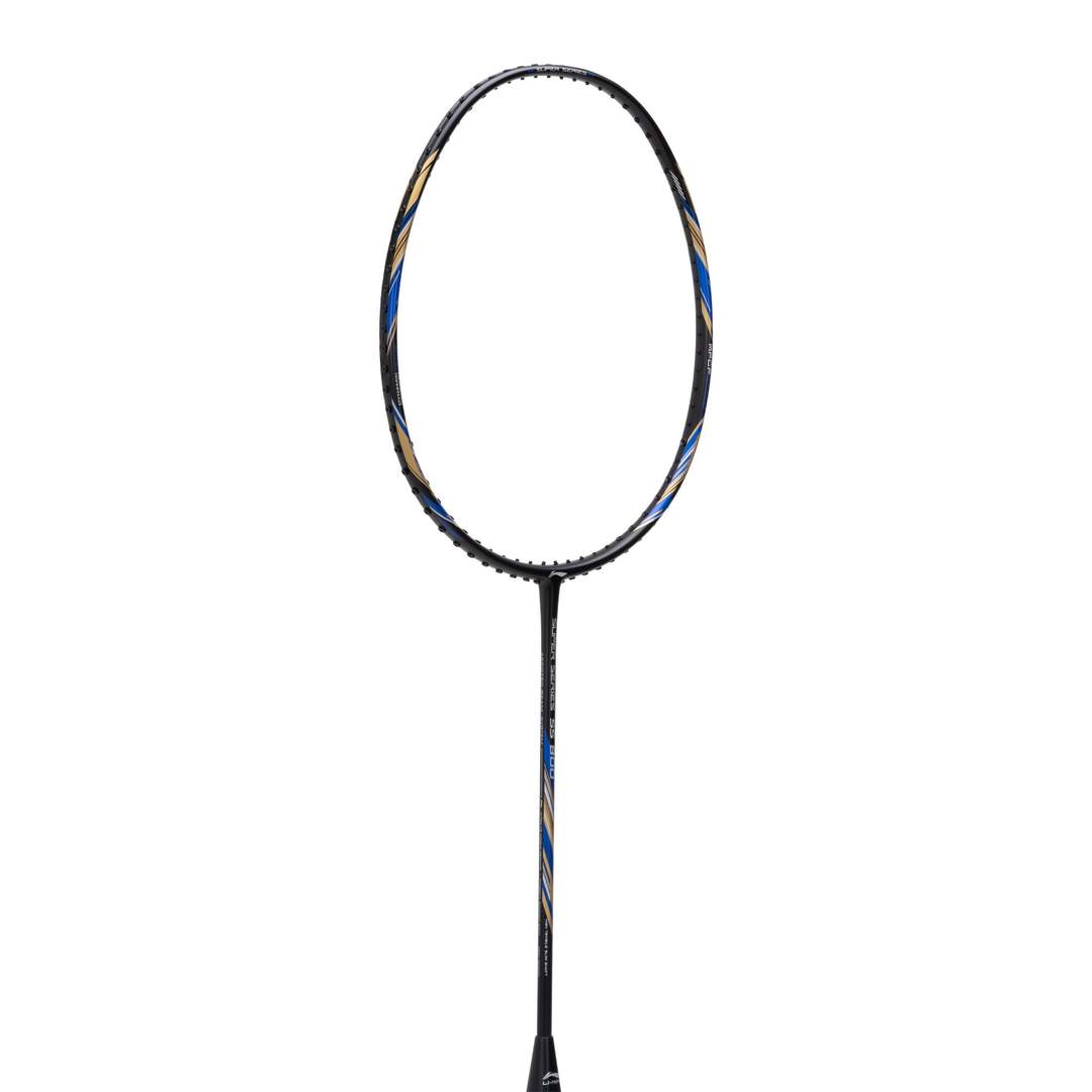 Close up of Super series SS 900 Unstrung Badminton racket by Li-ning studio