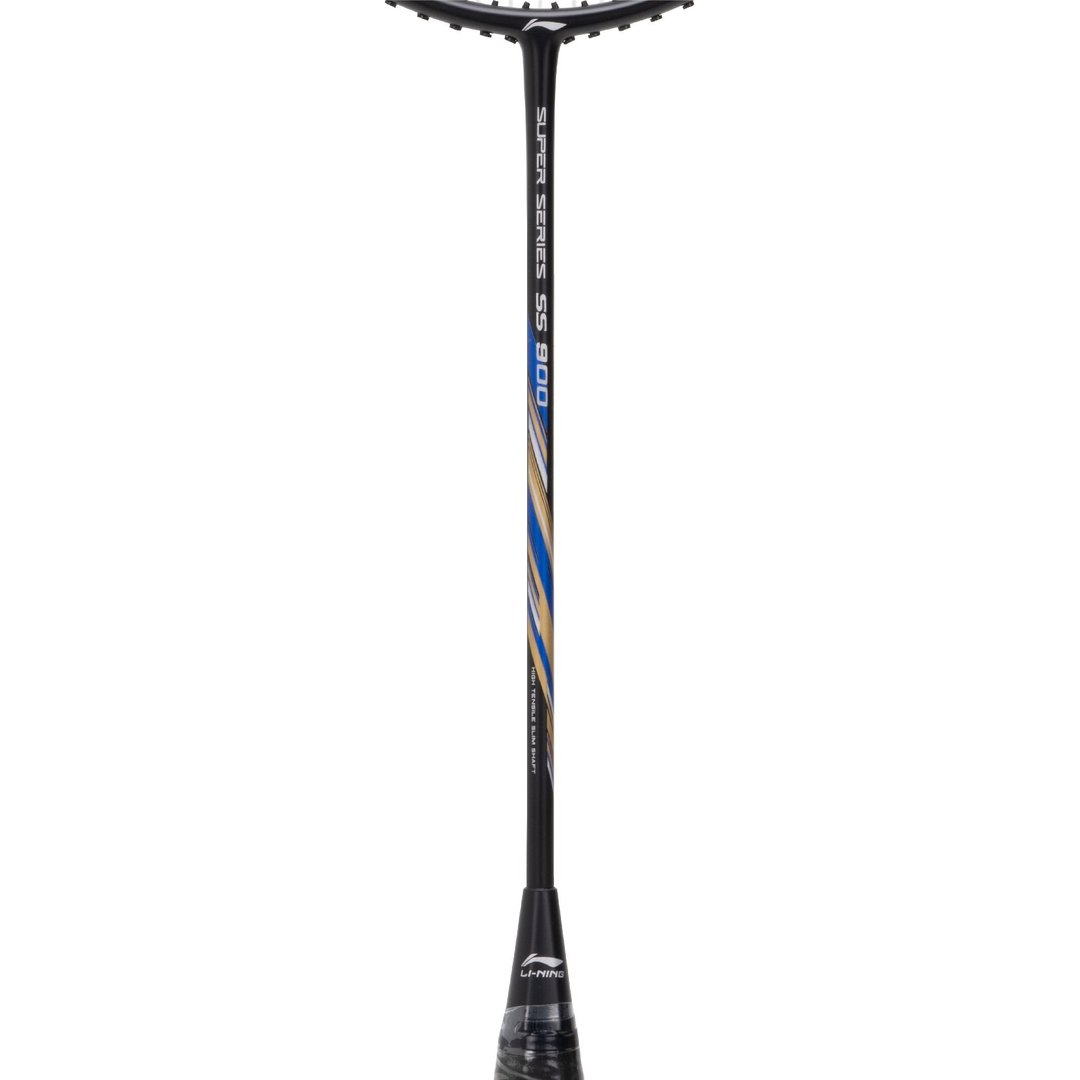 Close up of Super series SS 900 Badminton racket shaft by Li-ning studio